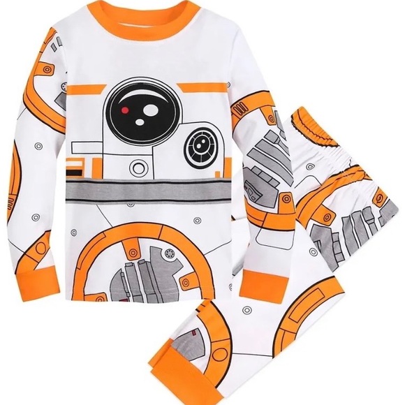 Disney Other - BB-8 Costume PJ PALS for Boys Star Wars Disney Youth Toddler Sleepwear Size 2